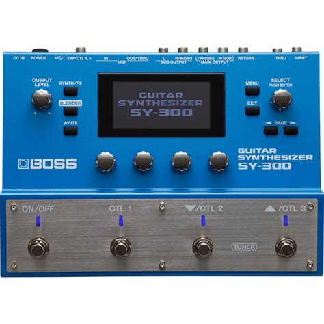 boss electric guitar synthesizer sy-300 pedal box|boss sy 300 patches.